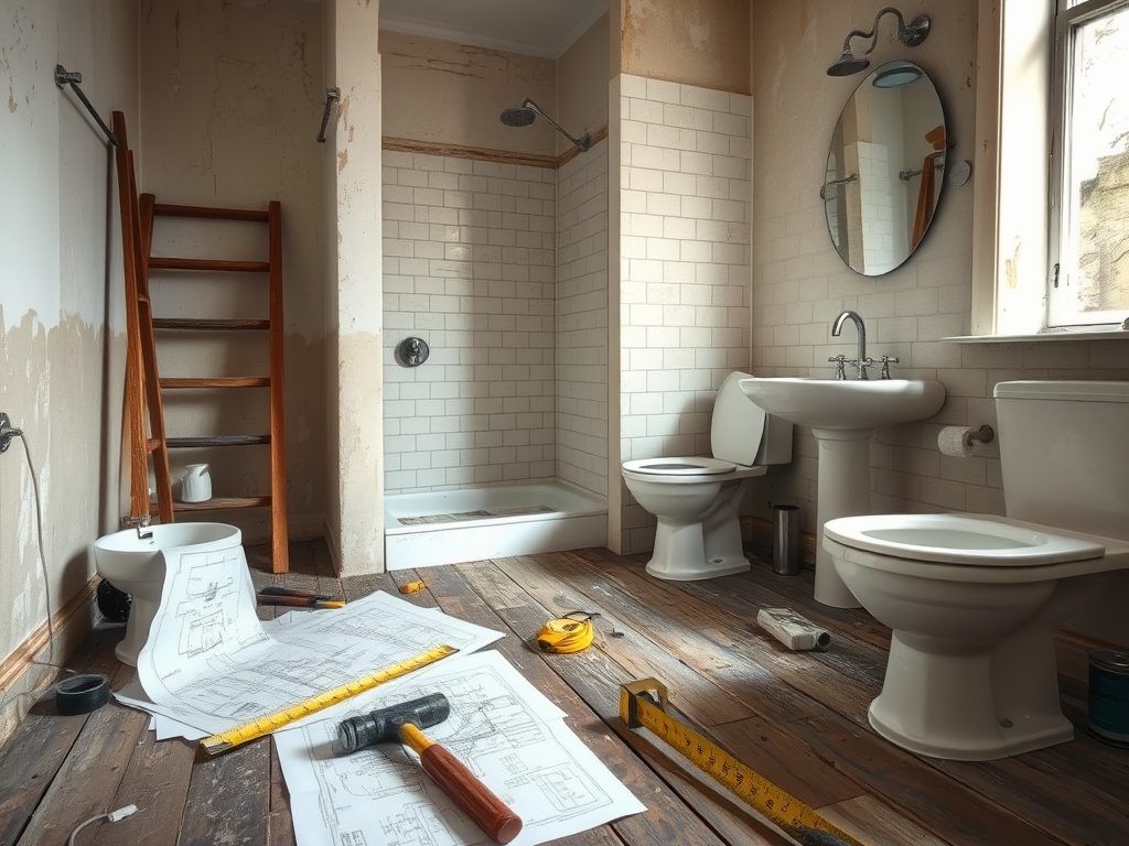 Remont łazienki w starym budownictwie: od czego zacząć i jak uniknąć typowych problemów