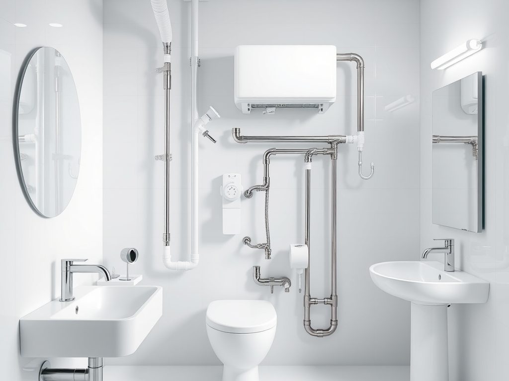 Instalacja wodna w łazience: jak zaplanować układ, materiały i funkcjonalność bez błędów projektu
