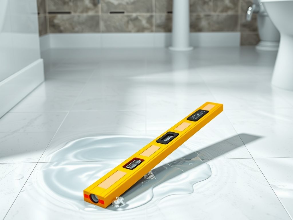 Jak skutecznie sprawdzić spadki w łazience przed odbiorem, by uniknąć problemów z odpływem wody